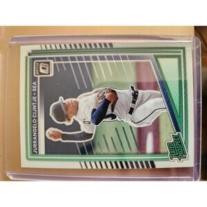 Jurrangelo Cijntje -2025 Panini Optic Insert baseball- #132 - Mariners RAW Mint